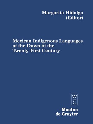 cover image of Mexican Indigenous Languages at the Dawn of the Twenty-First Century